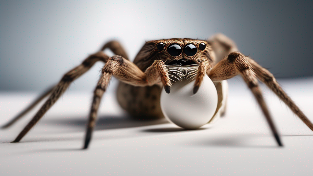 Wolf Spider Parenting, Egg Sacs & Hunting Behavior
